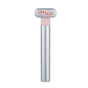 Portable 4-in-1 Facial Wand Red Light Therapy Face Massager Microcurrent Facial Care Device