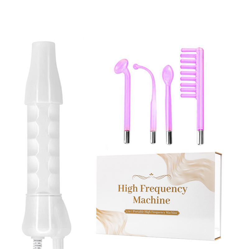 Home Use High Frequency Facial Wand Acne Treatment High Frequency Wand For Hair