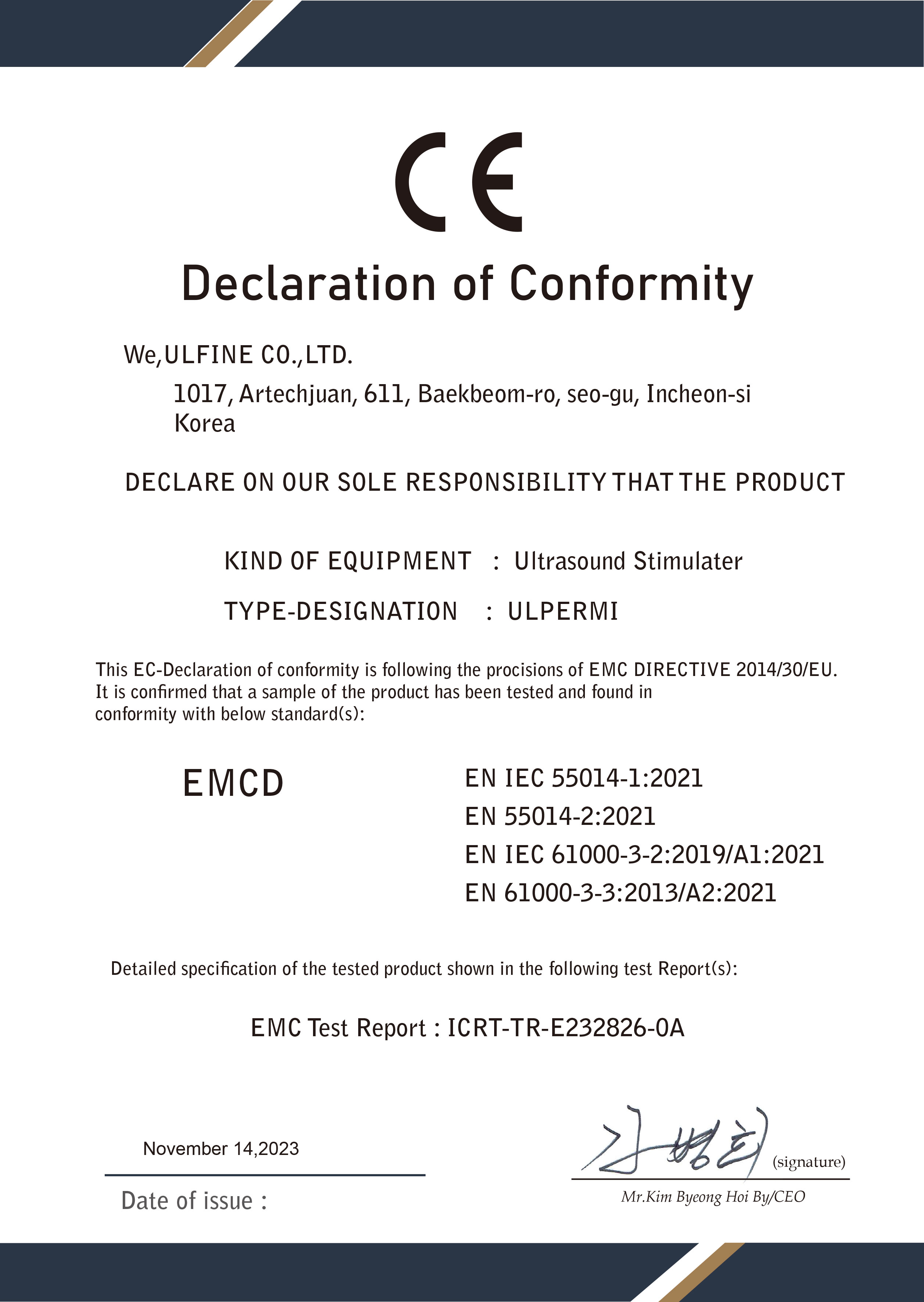 CE Certification