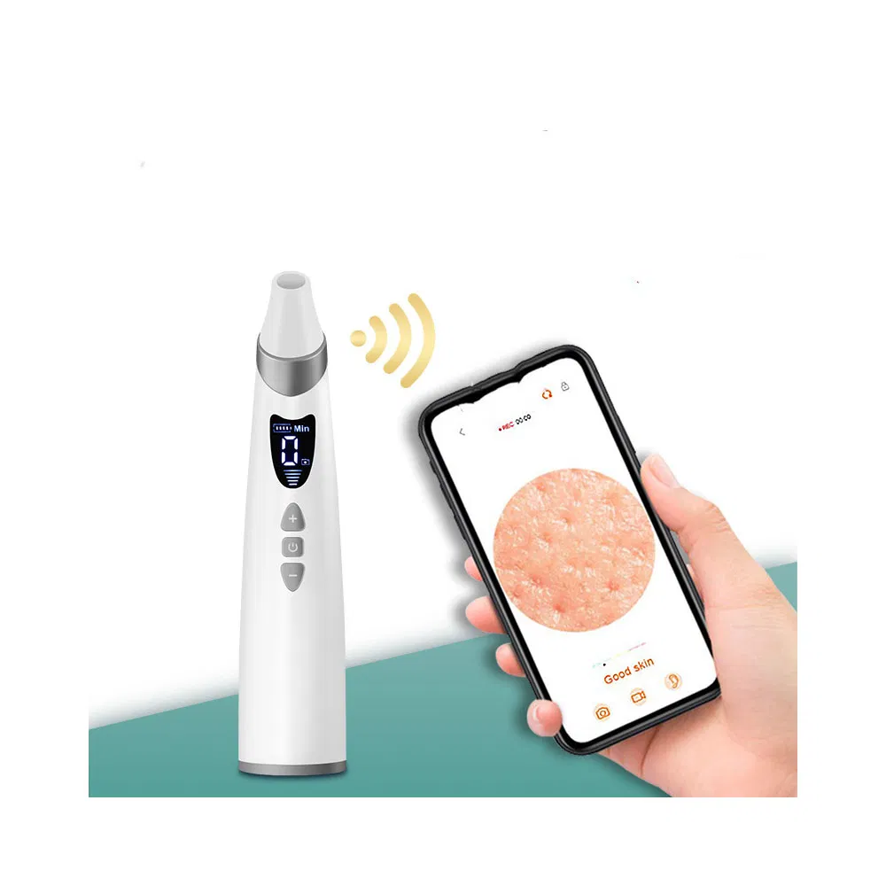 New Visual Blackhead Remover HD Electric Pore Vacuum Acne Extractor Facial Cleaner