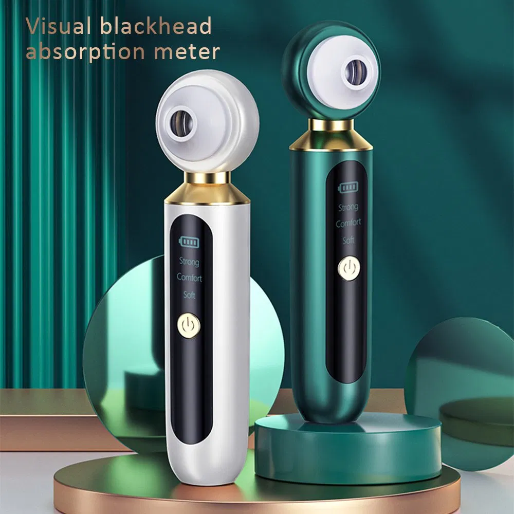 Latest Facial Blackhead Remover Electric Acne Cleaner LED Light Pores Cleaner Blackhead Vacuum Sucker
