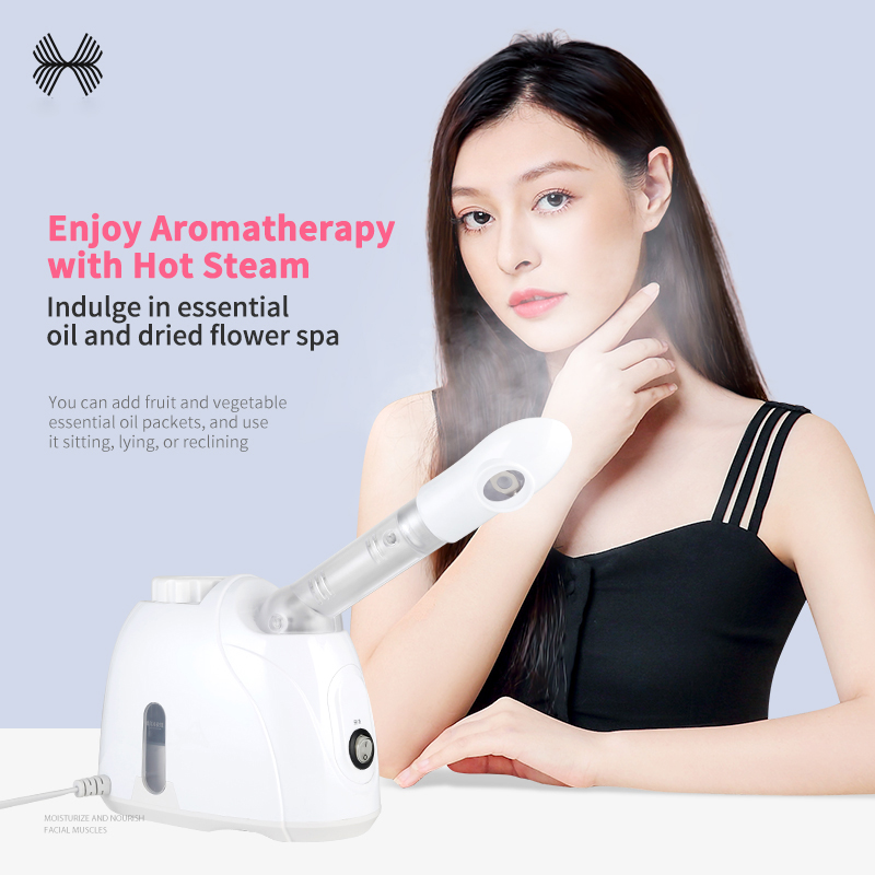 Best Sellers High Quality Hot Facial Steamers With Medicine Salon Use Portable Hot Facial Steamer Machine