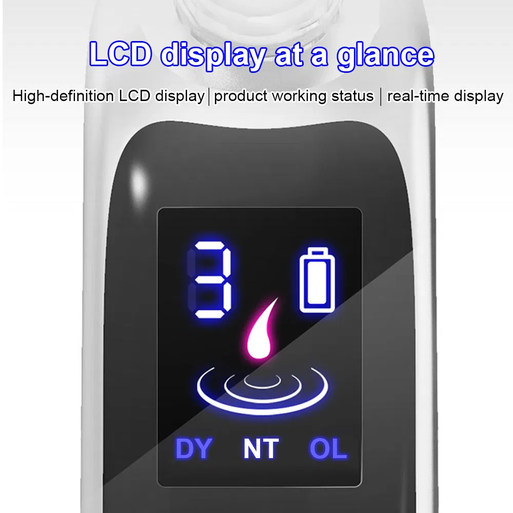 LCD Display 3 Speeds Sucking Pore Cleanser Beauty Care Product Acne Removal Blackhead Remover Vacuum