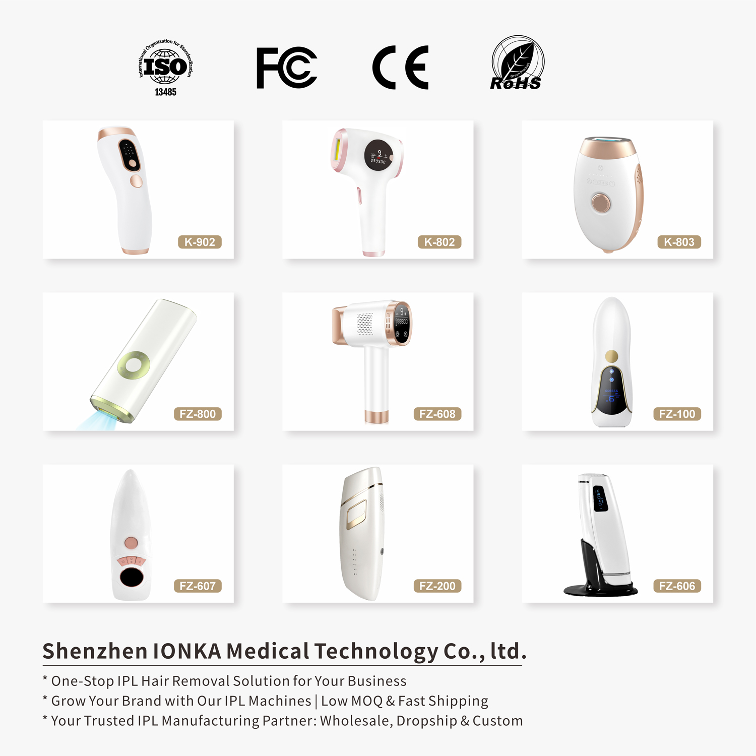 Professional Home Use IPL Hair Removal Handle High-Energy Painless IPL Cooling Device OEM ODM IPL Laser Hair Removal Machine
