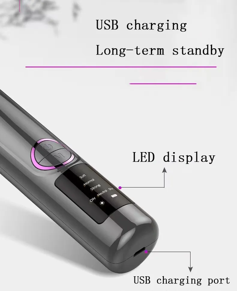 Acne Remove Tool USB Rechargeable Electric Deep Facial Pore Cleaner Vacuum Blackhead Remover