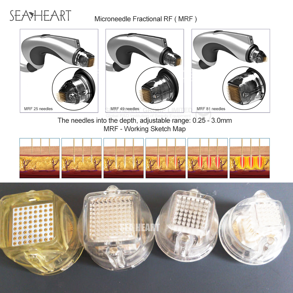 Beauty Equipment RF Microneedling Skin Tightening Facial Lift Machine With Whitening &amp; Wrinkle Removal For Commercial Use