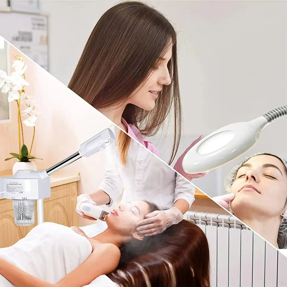 Professional UV Led Nail Lamp Nail Salon Use Facial Steamer Face Steamer Clean Skin Firming