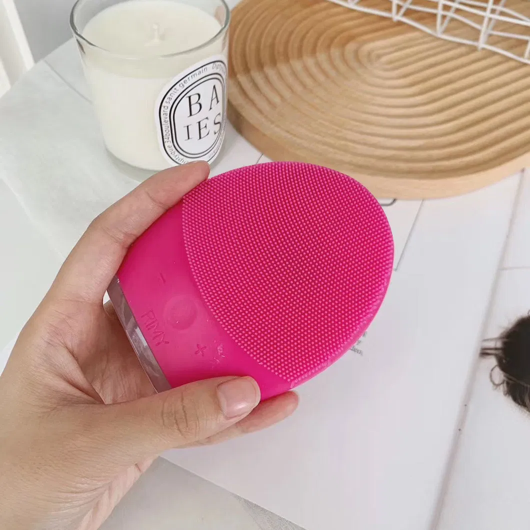 Electric Sonic Facial Cleansing Brush Design Details