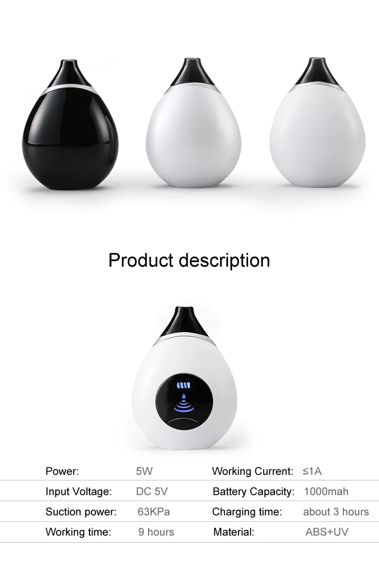 Portable USB Rechargeable Facial Pore Cleaner Electric Remover Vacuum Exfoliating Spatula Blackhead Scraping Tool