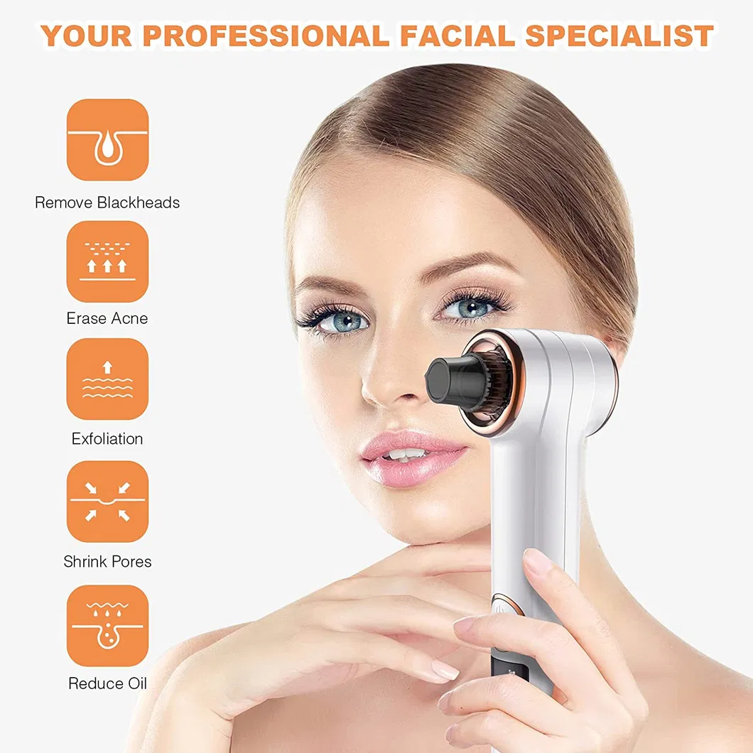 Acne Remove Tool USB Rechargeable Electric Deep Facial Pore Cleaner Vacuum Blackhead Remover