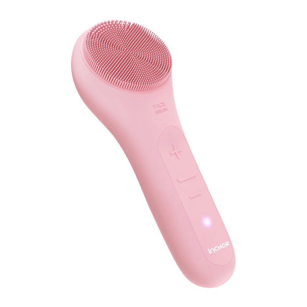Portable Rechargeable Waterproof Electric Face Cleansing Brush for Deep Cleaning Beauty Wireless Sonic Facial Cleansing Brush
