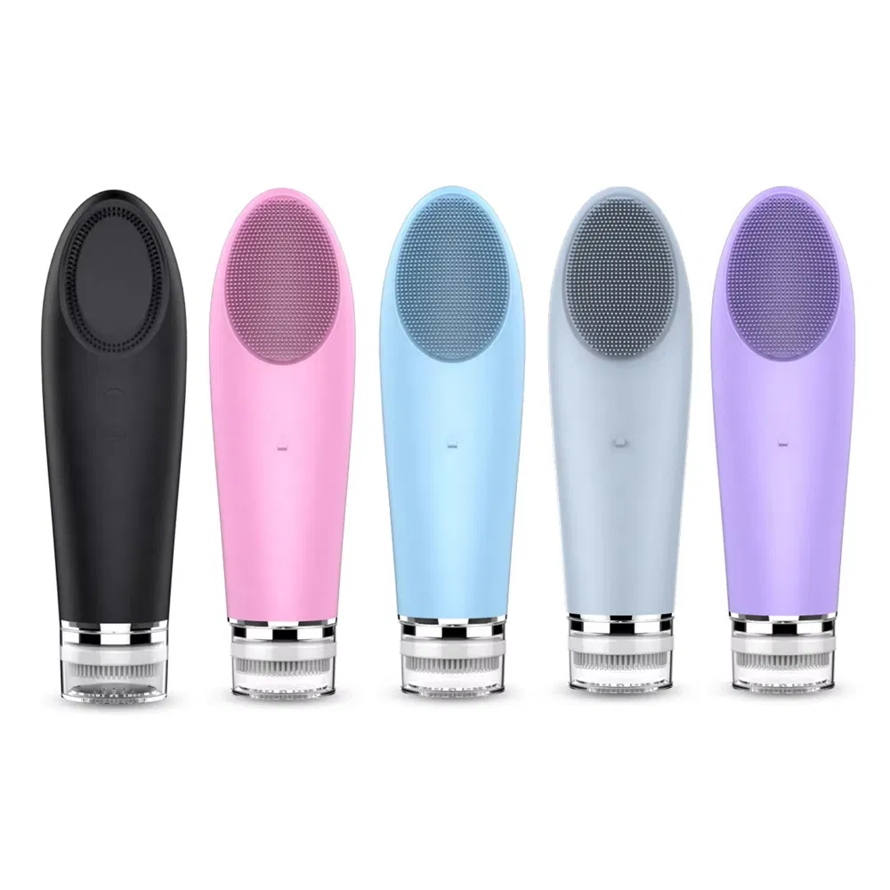 Electric 4 in 1 Facial Cleansing Body Massager Tools Skin Care Cleanser Face Washing Brush