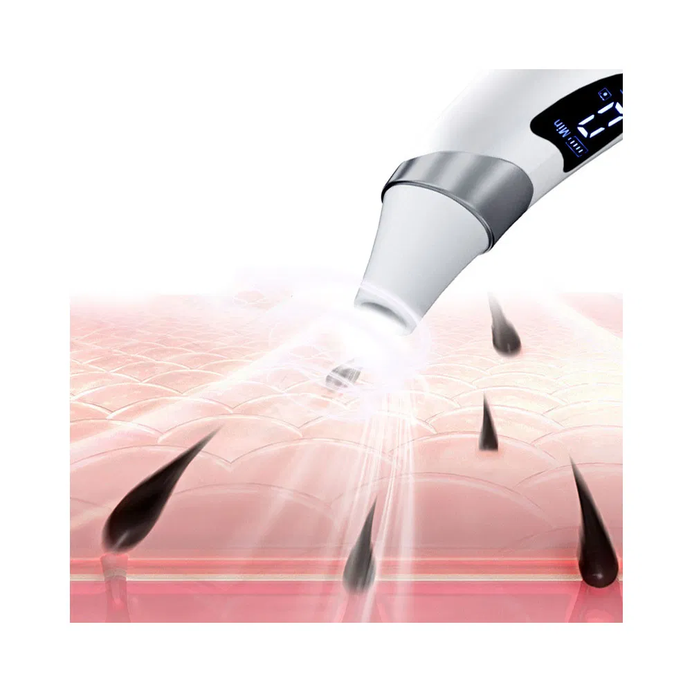 New Visual Blackhead Remover HD Electric Pore Vacuum Acne Extractor Facial Cleaner