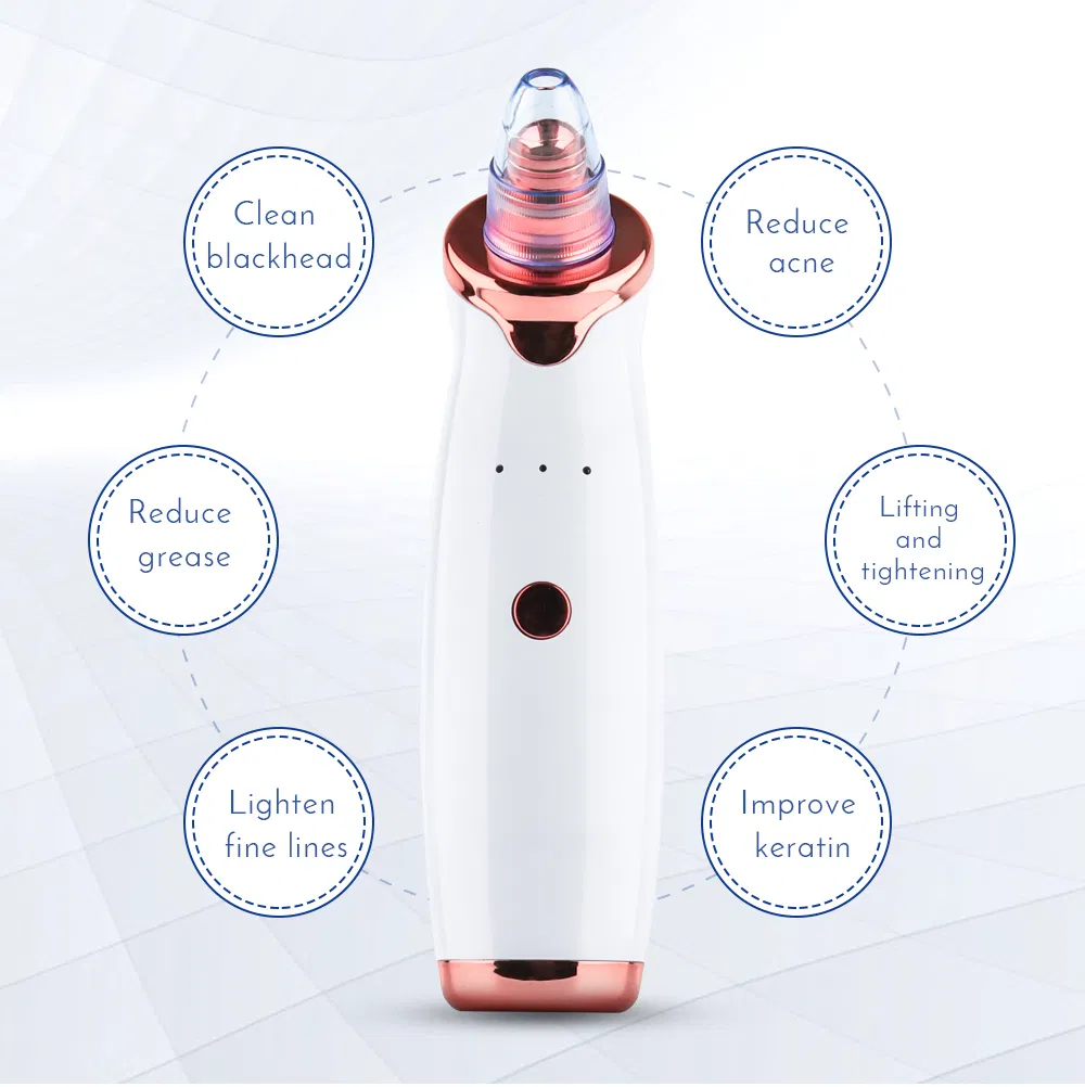 Vacuum Blackhead Remover Tool Extractor Suction Small Bubble Blackhead Instrument
