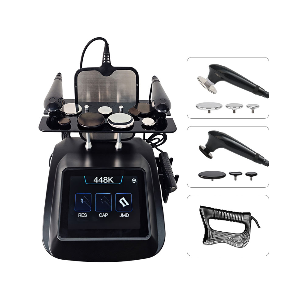 Portable 3 In 1 Face &amp; Neck Lifting 448khz Tecartherapies Machine