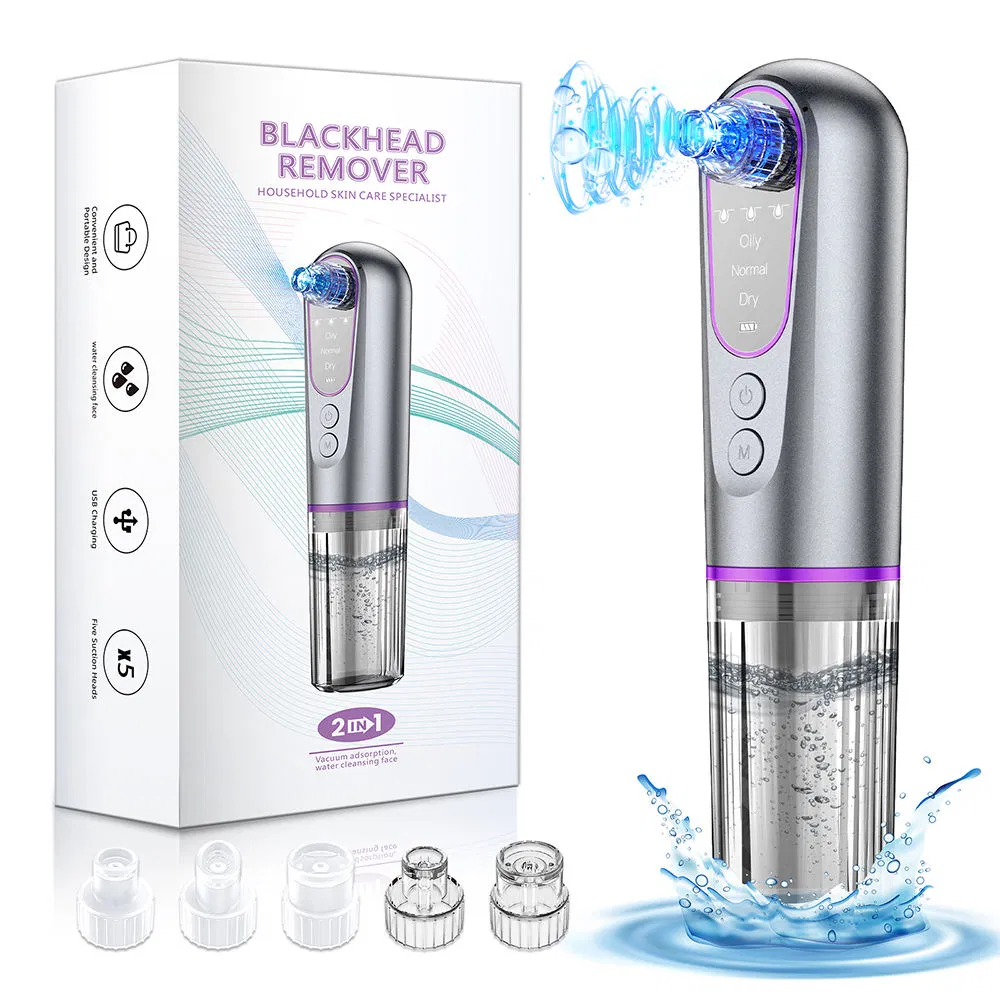 Pore Vacuum Blackhead Remover Multi-Functional Facial Smart Handheld Suction Machine Electric Vacuum