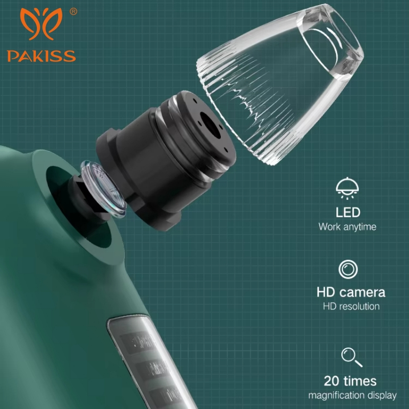 Pakiss Electric Blackhead Remover, Painless Pore Vacuum for Deep Skin Cleaning