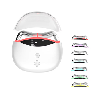 Electric Skin Care Tool Hot Compress Heat Cool Gua Sha Sculpting Face Neck Lift Massager Microcurrent Facial Toning Device