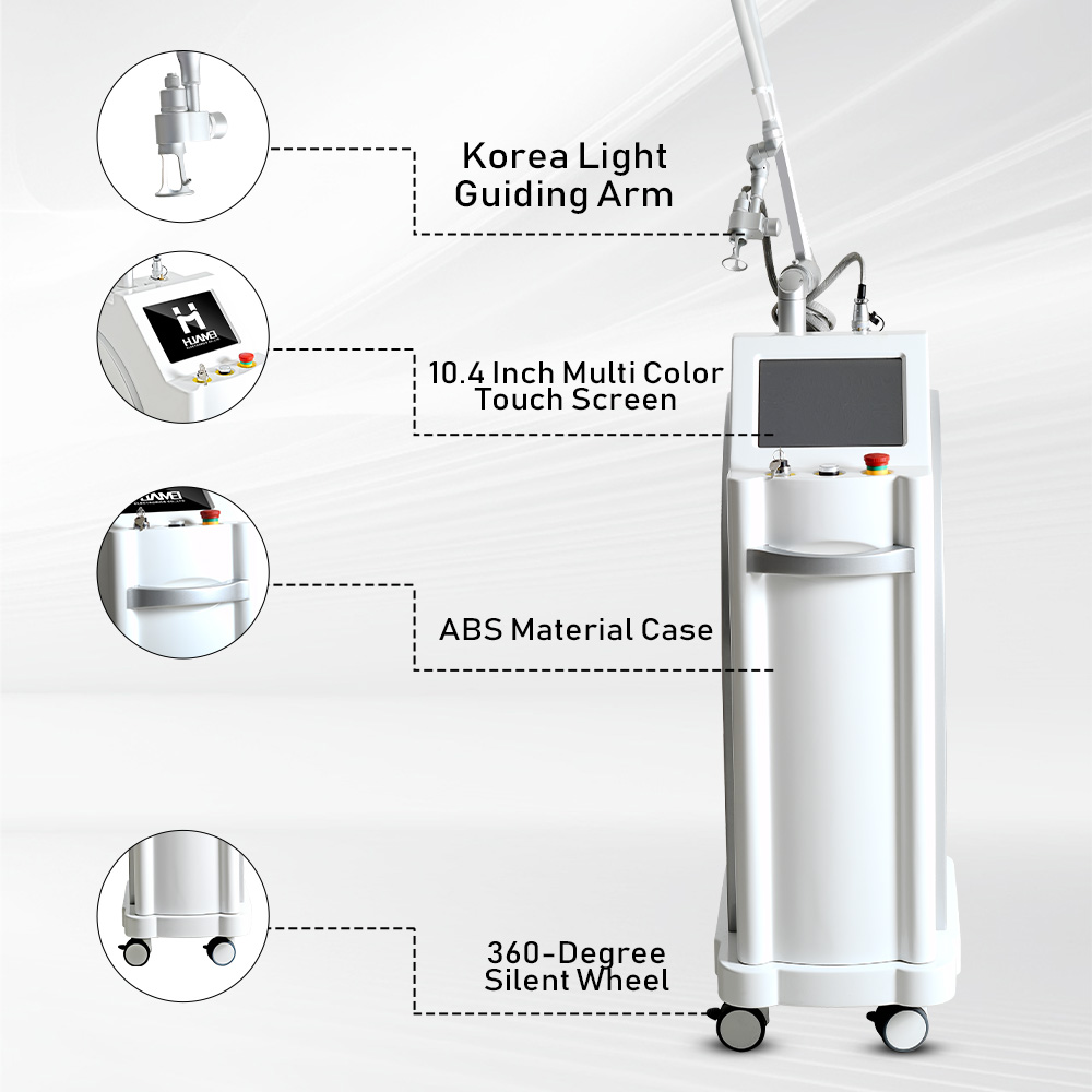 Beauty Stretch Marks Skin Scars Removal Vaginal Tightening Rf Fractional Co2 Laser Machine