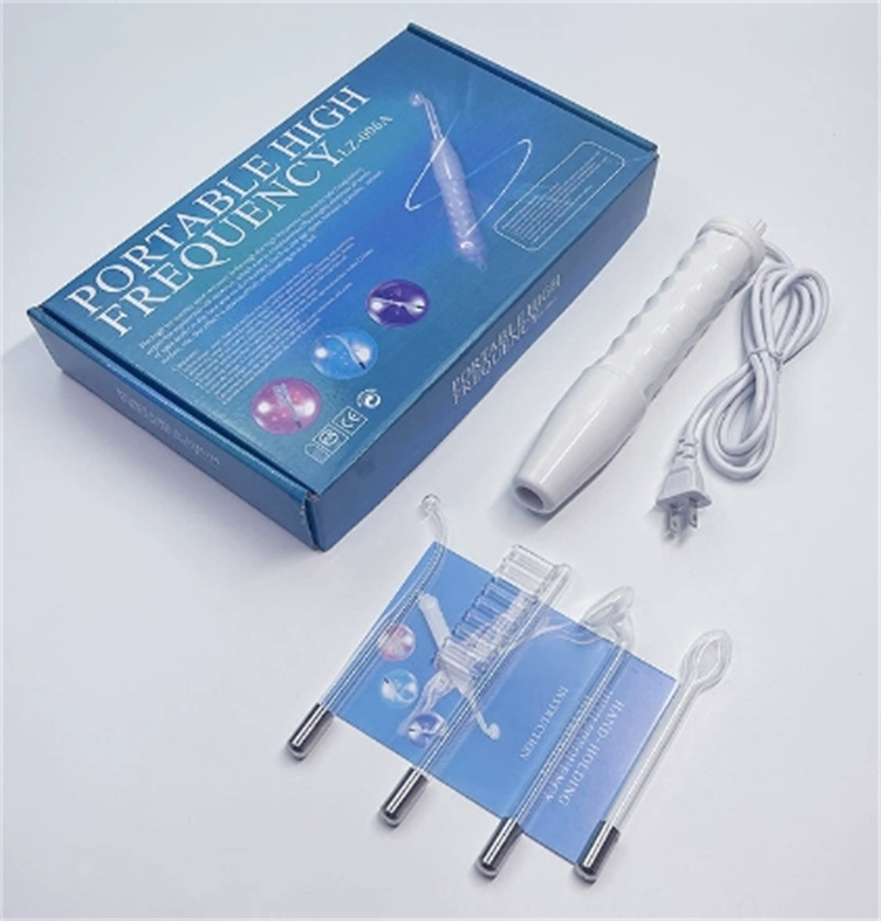 New high frequency wand Portable Ozone electrotherapy comb beauty device