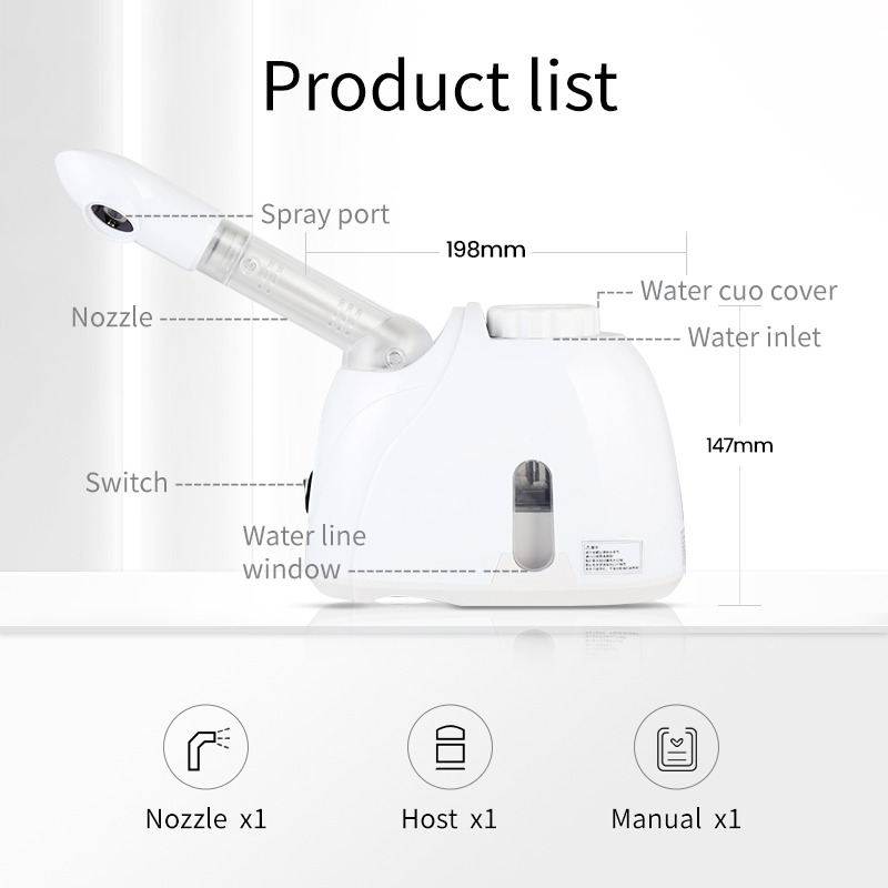 Hot Selling 360 Rotatable Sprayer Facial Steamers Salon Use Best Sellers Hot Facial Steamer Machine