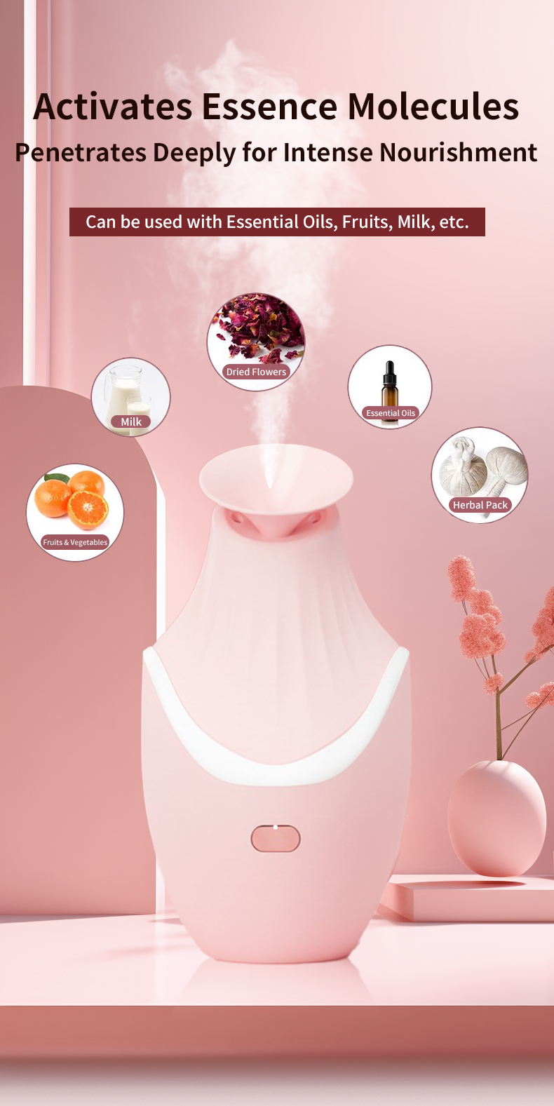 Facial steamer