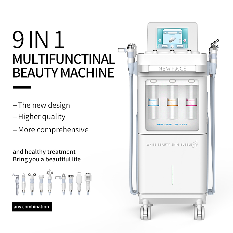 2025 Latest Multi-Functional Oxygen Therapy Facial Machine Whitening Exfoliators Microdermabrasion Jet Stripping Technology Face