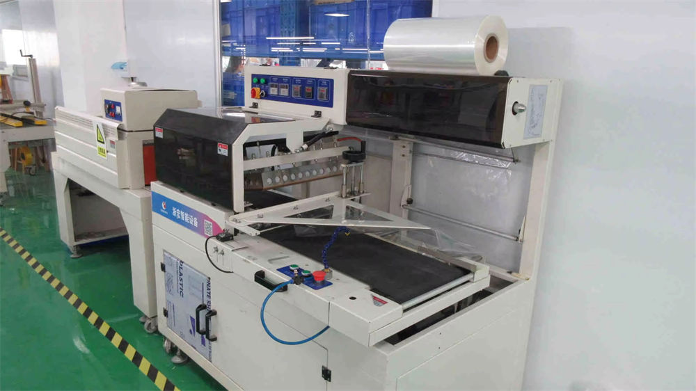 Automated packaging machine for high-speed product packing at BryMax Beauty