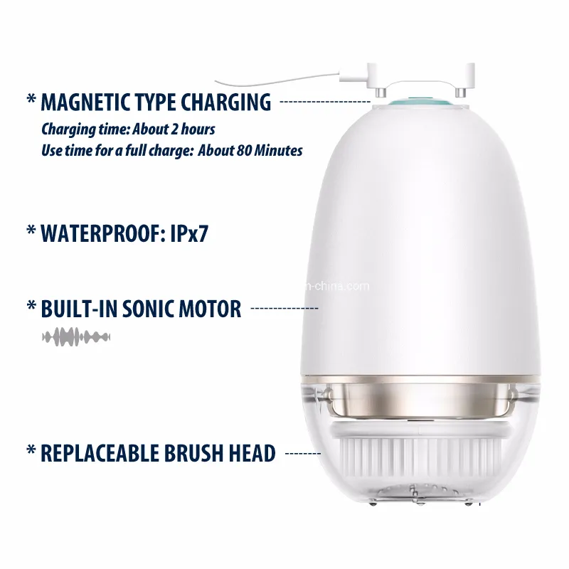 Electric Facial Cleaning Brush Device 5