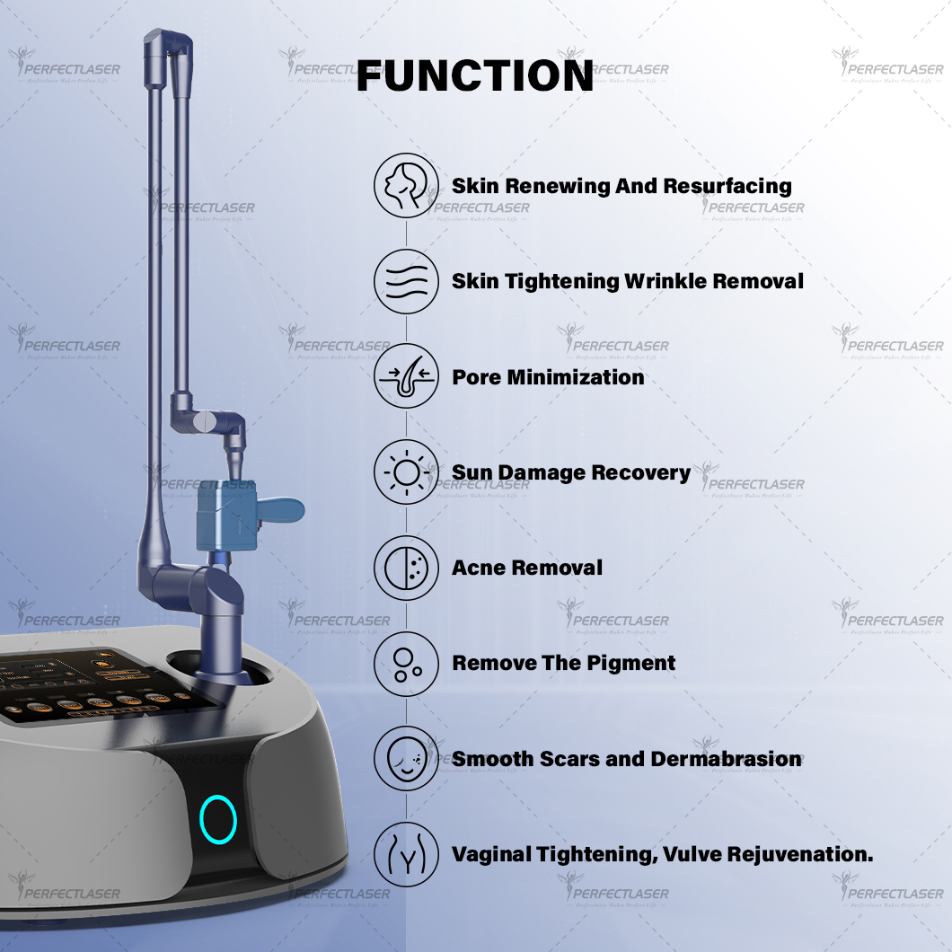 Medical CE Approve 10600nm Vaginal Tightening Co2 Fractional Laser Machine OEM Portable Best RF Fractional Co2 Laser Price