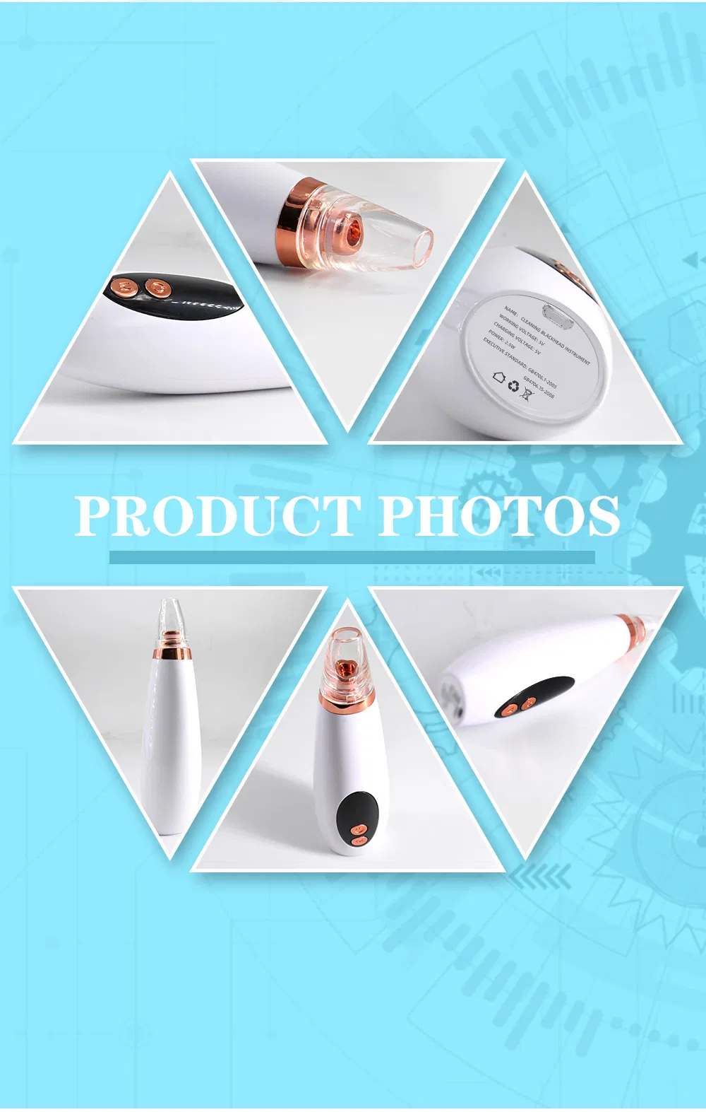 Electric Pore Vacuum Blackhead Remover