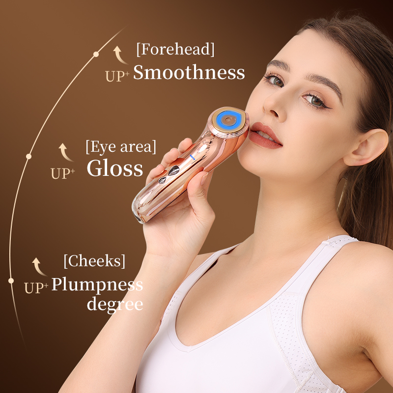 Hot Sale Wireless Home Beauty Device Anti-Aging Face Machine Frequency Skin Tightening Device Neck and Face Massager