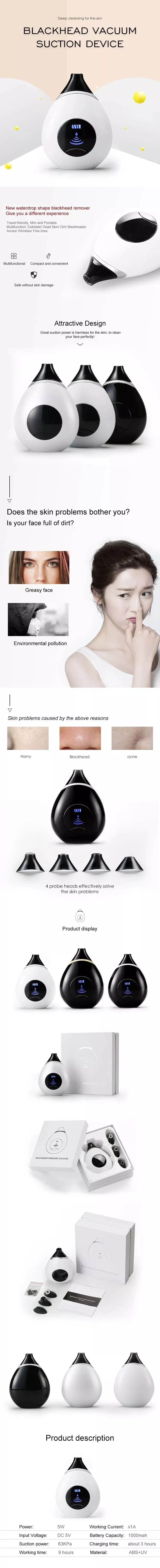 Vacuum Blackhead Remover