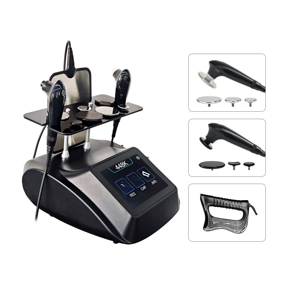 Portable 3 In 1 Face &amp; Neck Lifting 448khz Tecartherapies Machine