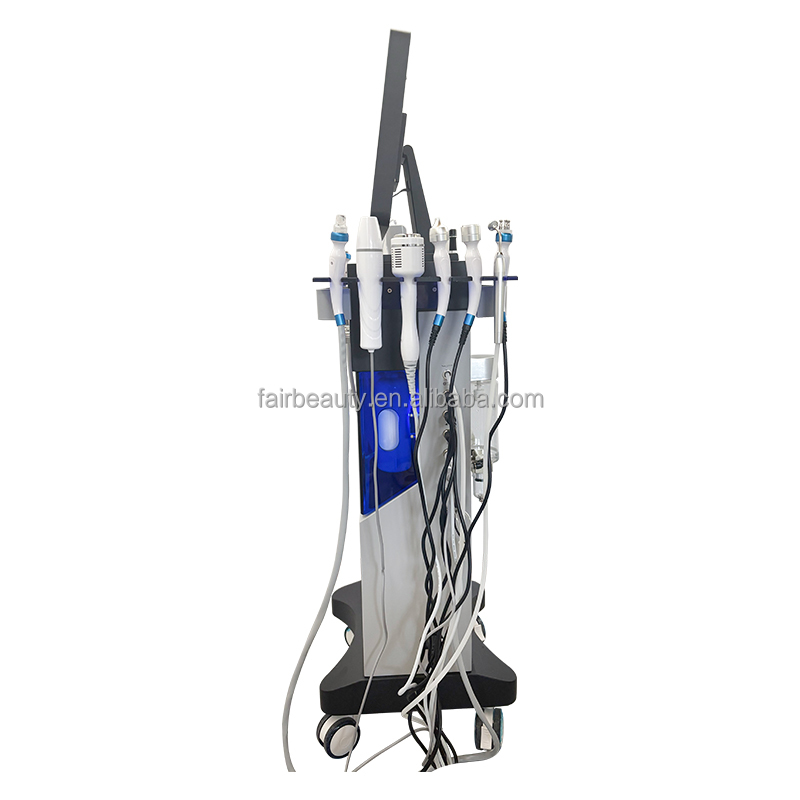 2026 Super Discount 14 In 1 Hydrodermabrasion Face Care Spa Machine Oxygen Jet Water Bubbles H2O2 Facial Skin Cleaning Machine