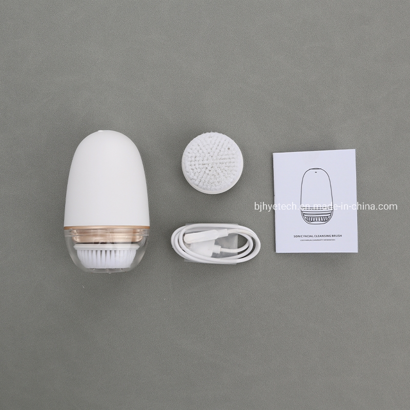 2022 Electric Facial Cleaning Brush Device Silicone Brush Washing Face Beauty Clean Sonic Facial Cleansing with 3 Modes