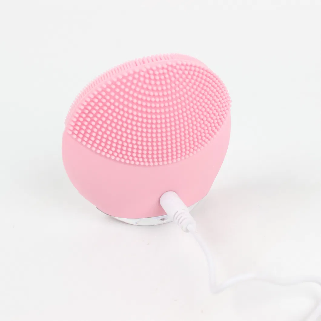Electric Sonic Facial Cleansing Brush Bristle Texture