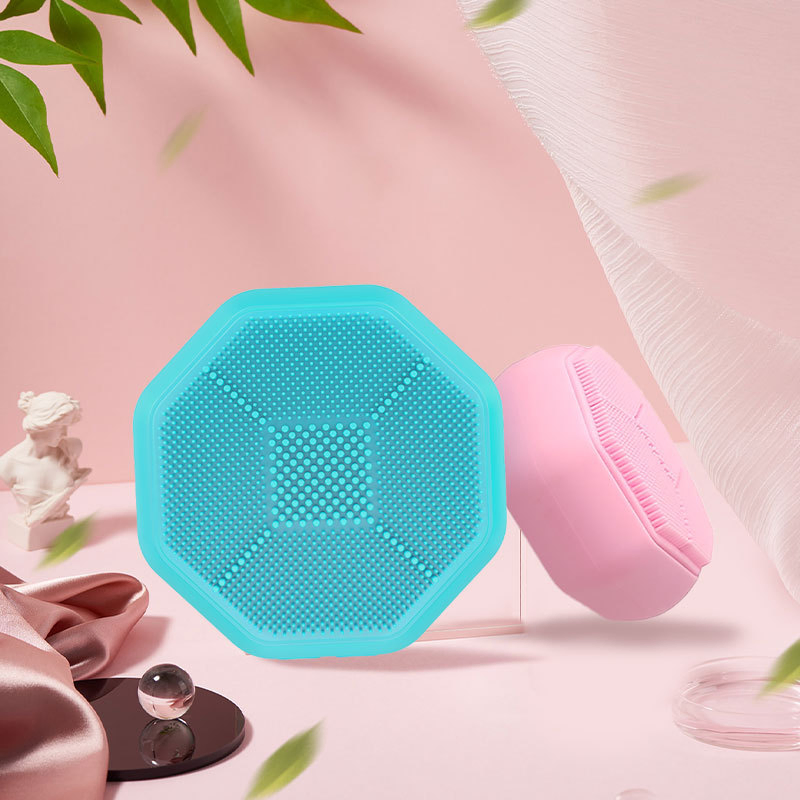 Waterproof Ultrasonic Electric Face Brush Cleanser Facial Silicone Cleansing Brush