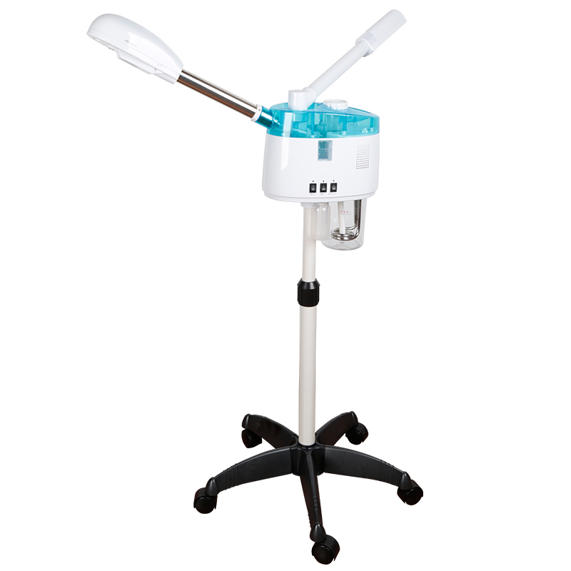 Best Sellers Standing Hot And Cold Vaporizador De Ozonio Facial Deep Cleaning Vaporizador Beauty Salon Facial Steamer