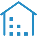 Warehouse logistics icon representing Beiersdorf large-scale inventory management