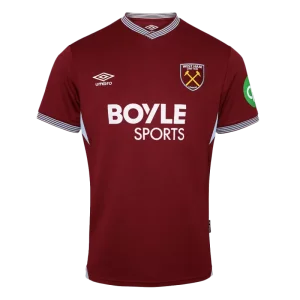 West Ham United Home Soccer Jersey Replica Shirt Kit 2025/26