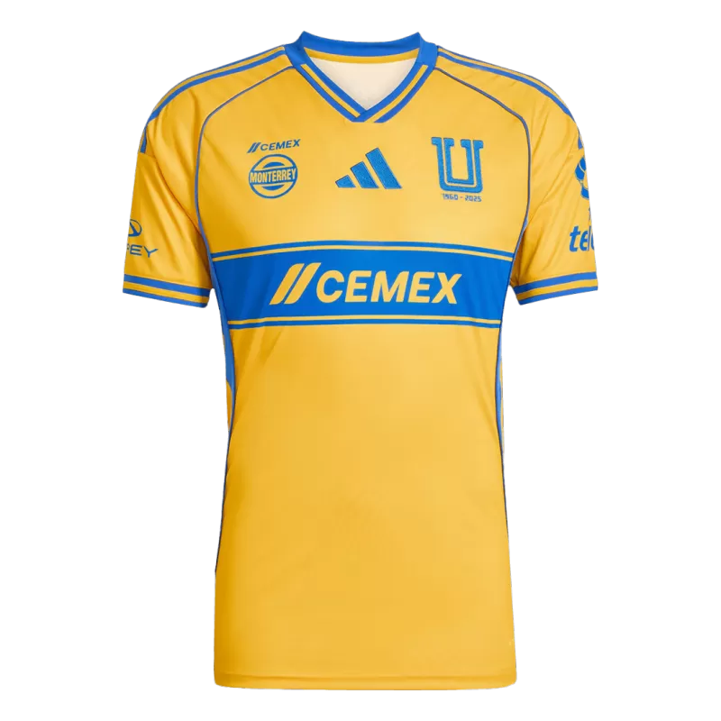 Wholesale 2025/26 Tigres UANL Home Jersey Replica - High-Quality Football Shirt from China Suppliers and Factory Suppliers, Factory