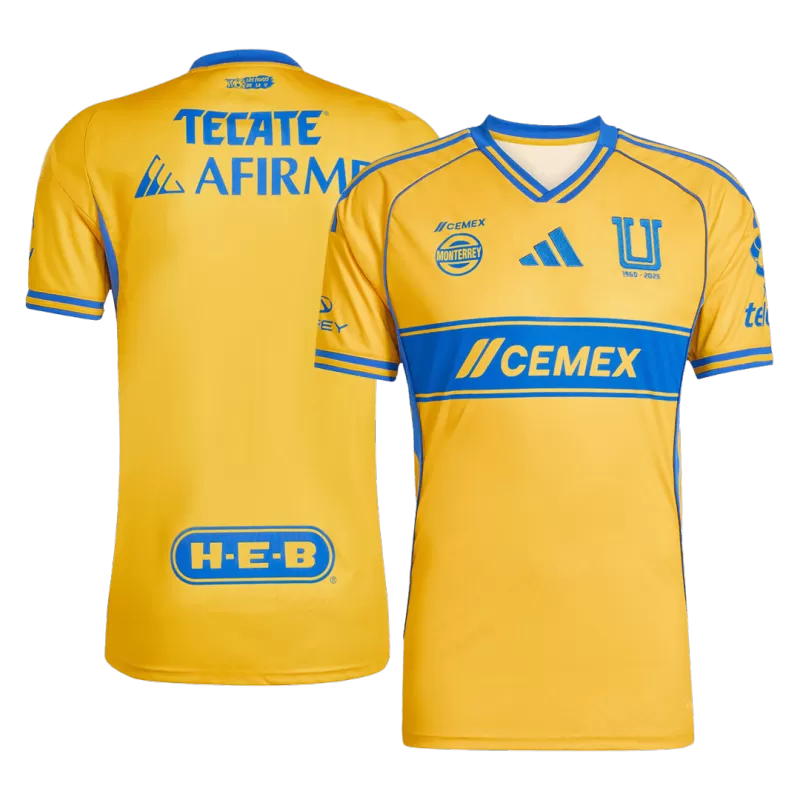 Wholesale 2025/26 Tigres UANL Home Jersey Replica - High-Quality Football Shirt from China Suppliers and Factory Suppliers, Factory