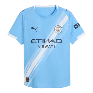 Wholesale 2025/26 Manchester City Home Jersey Authentic Football Shirt