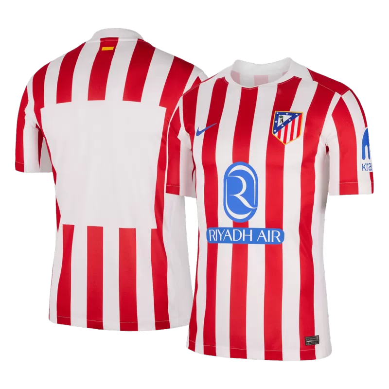 Wholesale Atletico Madrid 2025/26 Home Soccer Jersey Replica Shirt - China Suppliers and Factory Design Tribute Manufacturer, Supplier