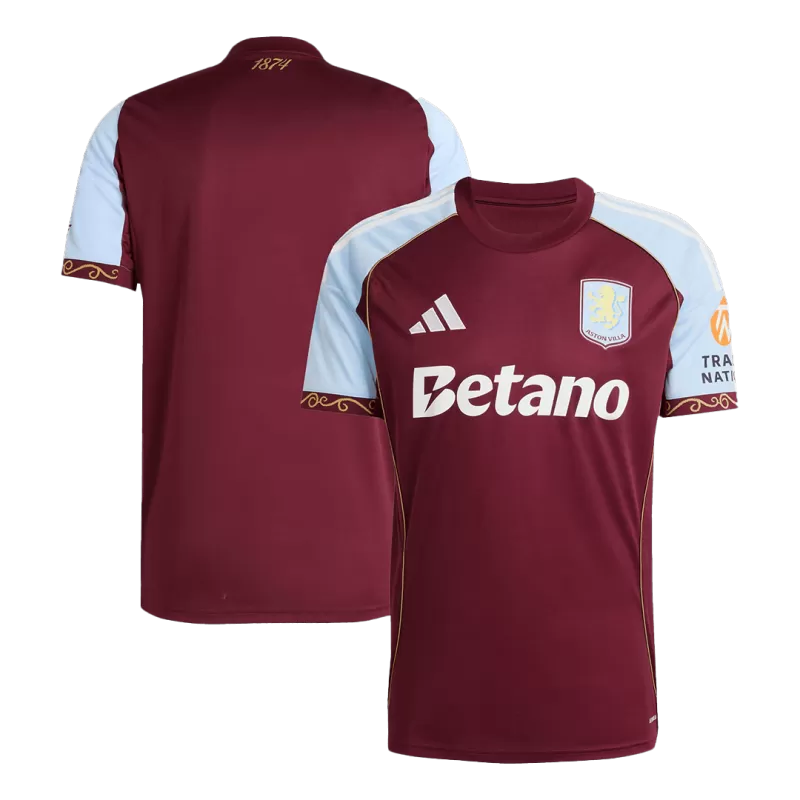 Best Aston Villa Home Soccer Jersey Replica 2025/26 - China Suppliers Factory Edition Manufacturer, Manufacturers