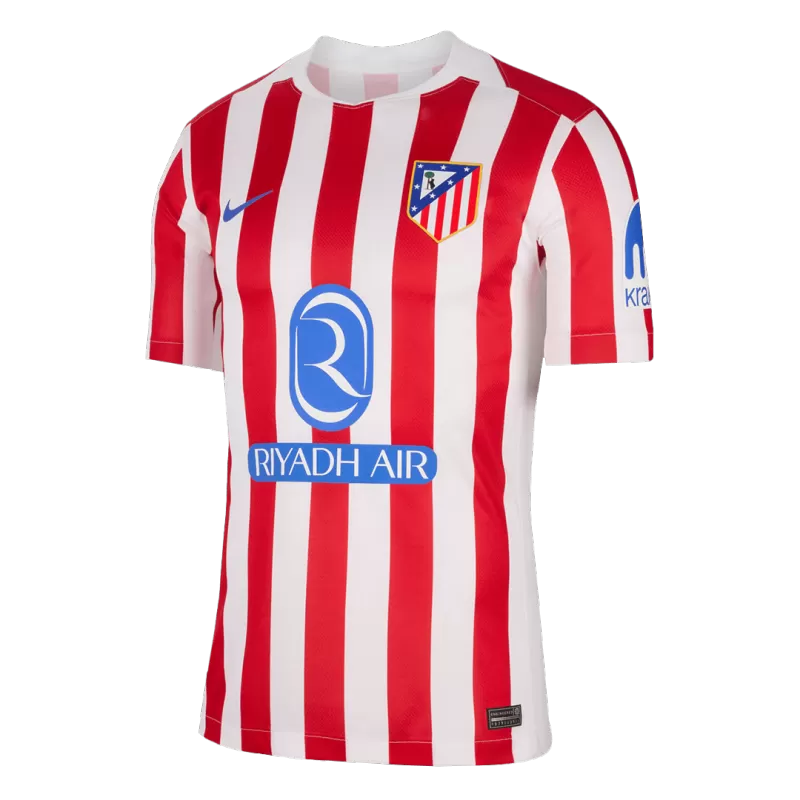 Wholesale Atletico Madrid 2025/26 Home Soccer Jersey Replica Shirt - China Suppliers and Factory Design Tribute Manufacturer, Supplier