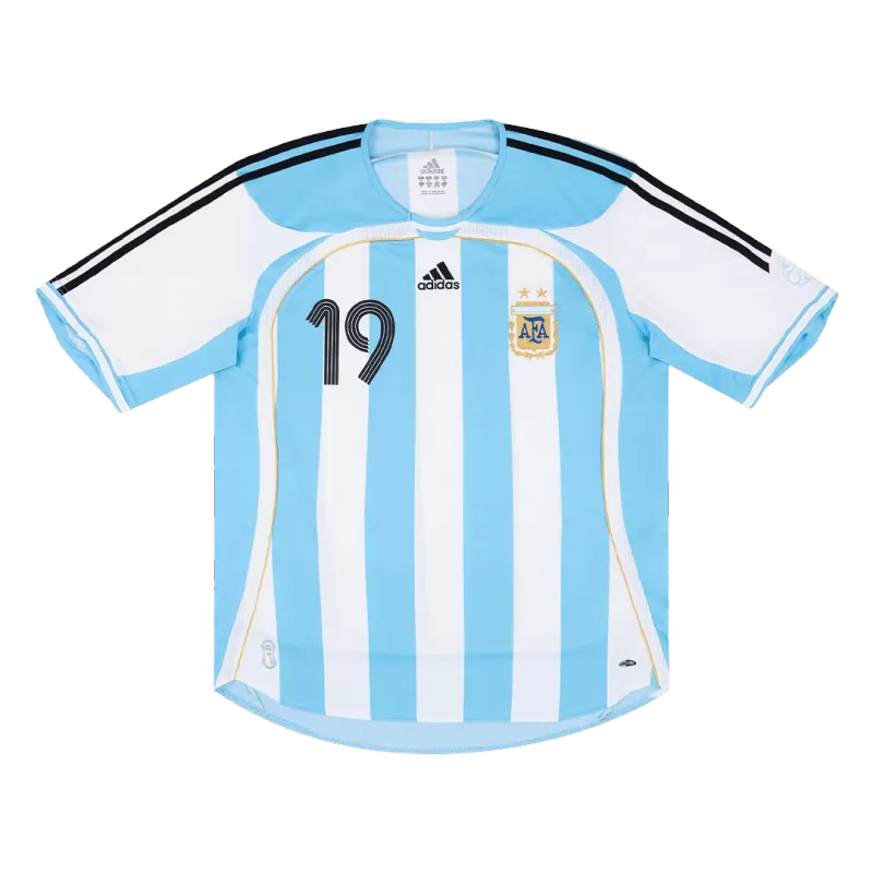 Wholesale 2006 Argentina Home Retro Jersey Replica Shirt Kit - China Suppliers Factory Edition for Football Fans Manufacturer, Manufacturers