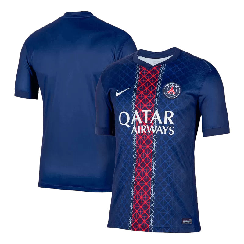 Wholesale China Suppliers PSG Home Soccer Jersey 2025/26 - Replica Football T-Shirt from Factory Manufacturer, Factories