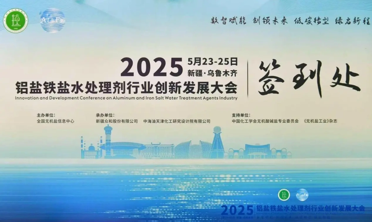 2025 Innovation Development Conference Aluminum Iron Salt water treatment
